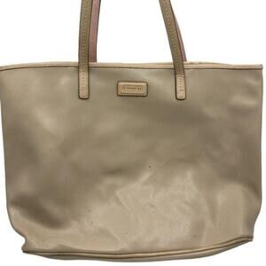 COACH XL Size Tan Coated Canvas Shopping Tote